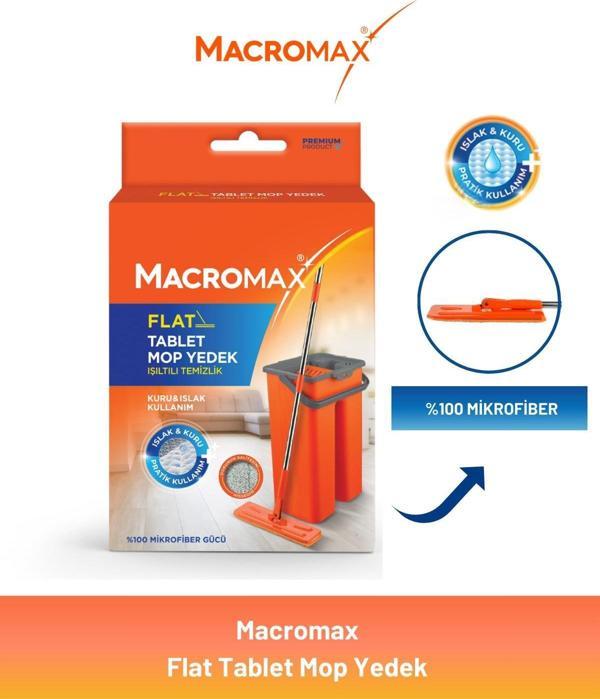 Macromax Flat Tablet Mop Yedek - Image 1