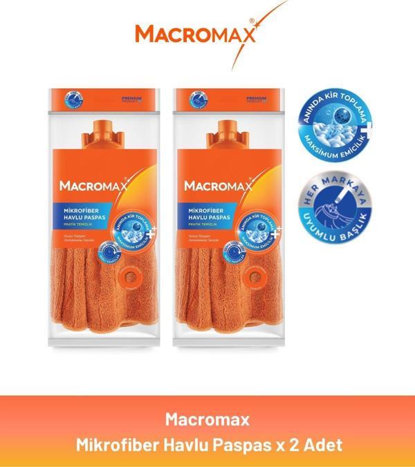 Macromax Mikrofiber Havlu Paspas x 2 Adet - Image 1
