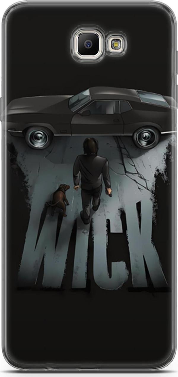 Miraksesuar Galaxy J7 Prime Uyumlu Kılıf Yapayzeka 3 John Wick Arka Kapak - Image 1