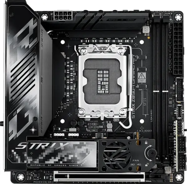 Asus Rog Strıx Z890-I Gamıng Wıfı Intel Z890 LGA1851 Ddr5 9200 Mini Itx Anakart - Image 1
