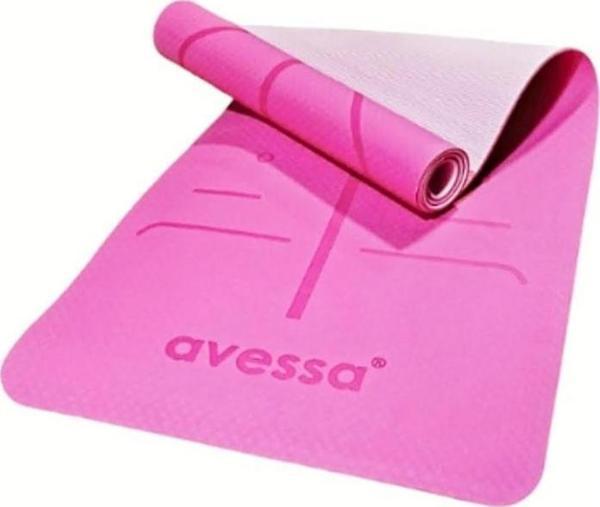 Avessa Tpe-40 Çift Renk Tpe Pilates Minderi Pembe - Image 1