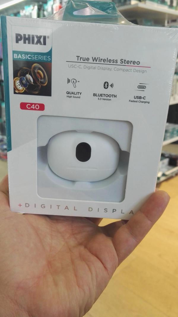 Phixi Basic C40 ENC Bluetooth Kulaklık - Güçlü Bas, Berrak Ses ve Yüksek Ses Kalitesi- Bluetooth 5.3 - Image 1