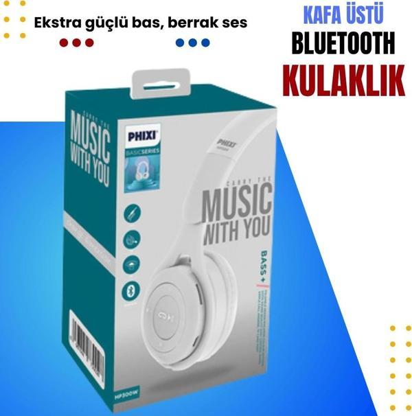 Phixi Basic HP300 Aux Girişli Kafaüstü Kulaklık - Güçlü Bas ve Berrak Ses ile Yüksek Ses Kalitesi - Image 1