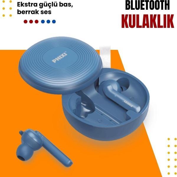 Phixi Force S10 TWS Kablosuz Bluetooth Kulaklık | Güçlü Bas, Berrak Ses, Yüksek Ses Kalitesi - Image 1