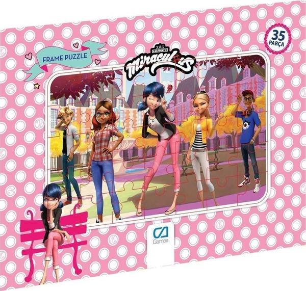 CA 5020-5022 Miraculous Frame Puzzle 35 Parça-CA Games - Image 1