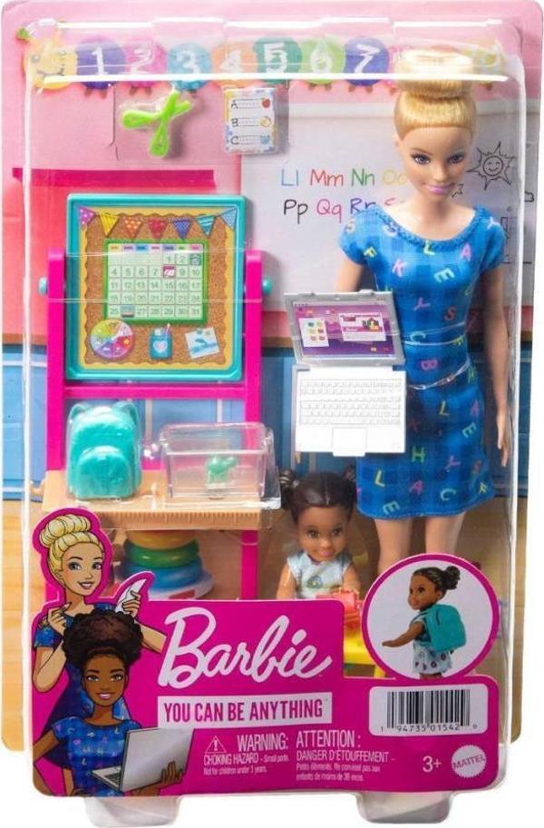 NessiWorld HCN19 Barbie Anaokulu Öğretmeni Oyun Seti - Image 1