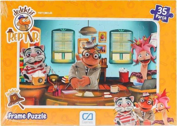Nessiworld 5208 Dedektif Reptır Frame Puzzle 35 Parça -CA Games - Image 1