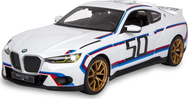 Nessiworld Rastar 1/14 F/F BMW 3.0 CSL 2.4GHZ Işıklı Uzaktan Kumandalı Araba - Image 1