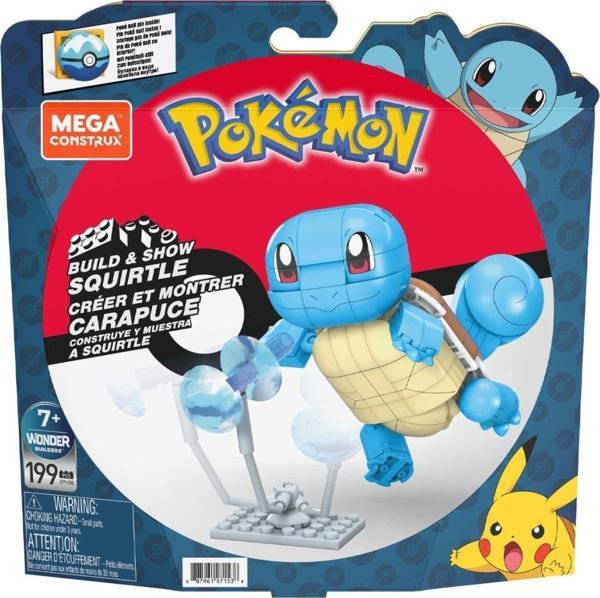 GYH00 MEGA™ Pokémon™ Squirtle - Yap ve Oyna Figürler 199 parça +7 yaş - Image 1