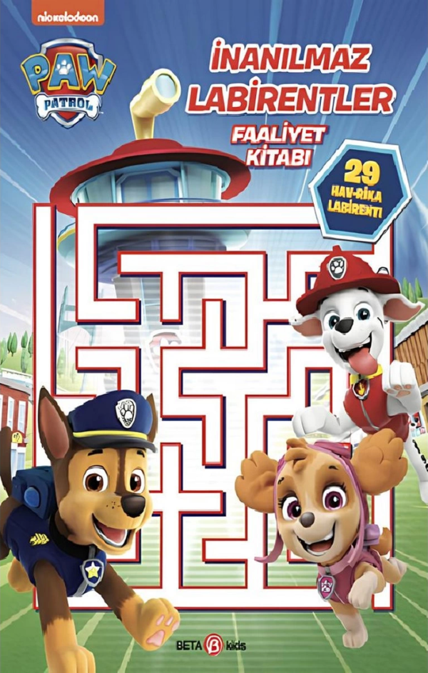 Nessiworld Paw Patrol İnanılmaz Labirentler Faaliyet Kitabı 38079BT - Image 1