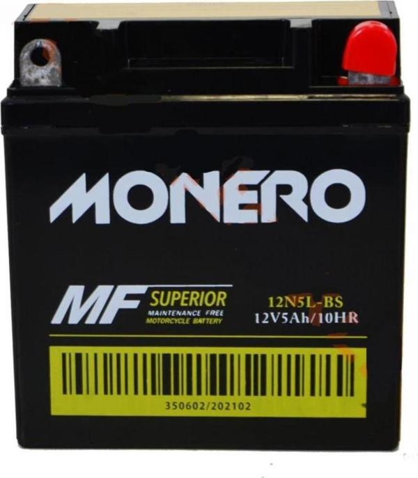 Monero Akü 12n5l-bs Mondıal 100 Kh - Image 1