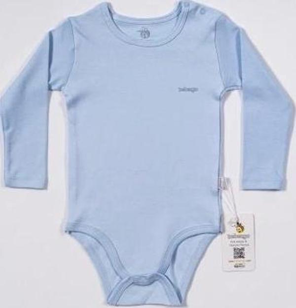 Bebengo BU4024 Basic Uzun Kol Yaş Body Mavi - Image 1