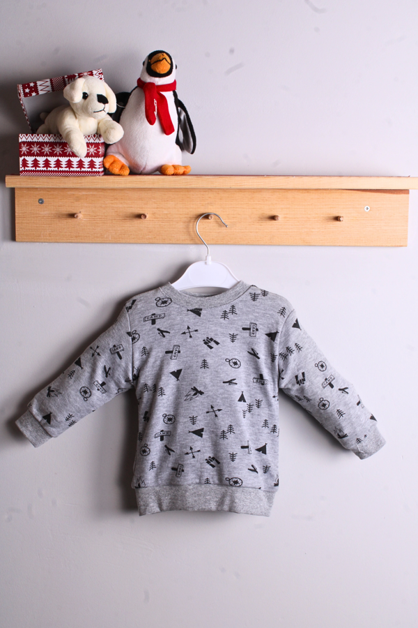 Erkek Bebek Pijama Eşofman Takımı Siyah - Image 1