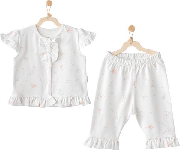 Andywawa Ac25511 Love Family 2'li Bebe Takım Ekru - Image 1