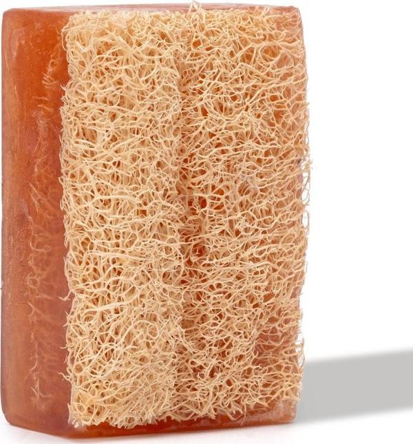 Let'Scrub Doğal Kabak Lifli Ballı Sütlü Sabun - Shea Yağı İle Zenginleştirilmiş Nem Bombası 130 Gr - Image 1
