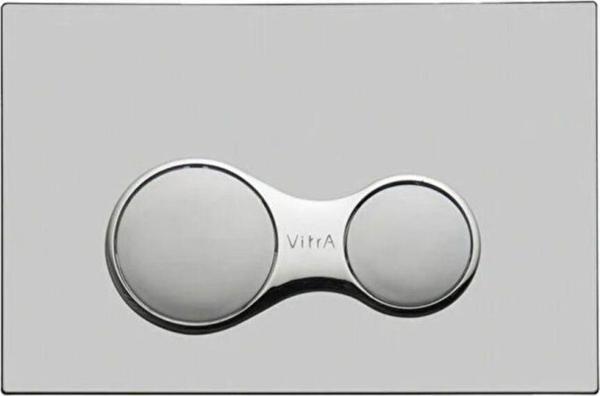 Vitra 740-0480 Sirius Kumanda Paneli, Parlak Krom-Mat Krom - Image 1