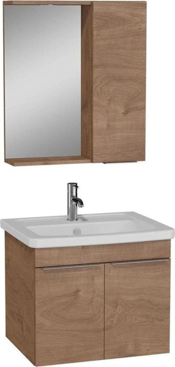 Vitra Quadrum Banyo Dolabı Set Açık Meşe 65 Cm - Image 1