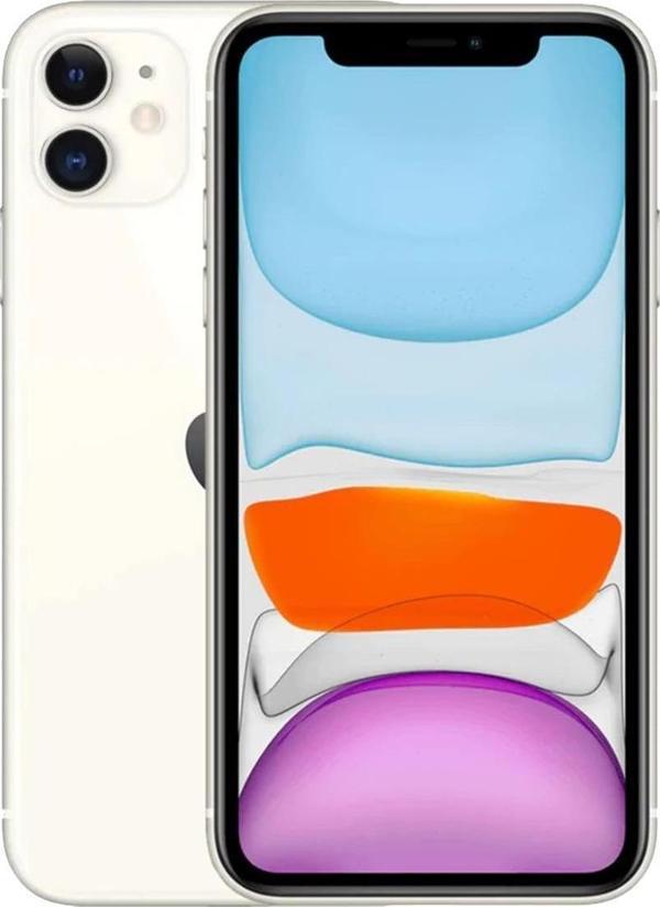 Yenilenmiş Apple iPhone 11 64GB Beyaz BGrade (12 AY GARANTİLİ - YETKİLİ YENİLEME MERKEZİ NSMART) - Image 1
