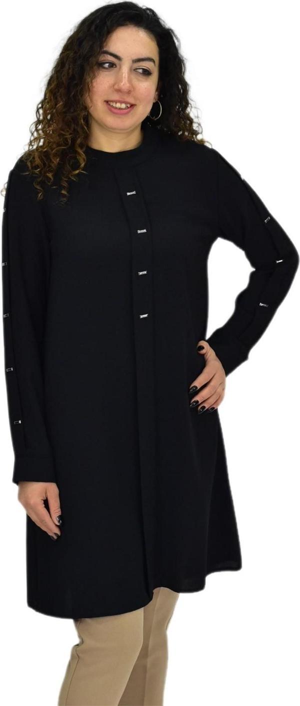 Kadın Köprü Dikişli Puntalı Tunik BGL-ST03600 - Image 1