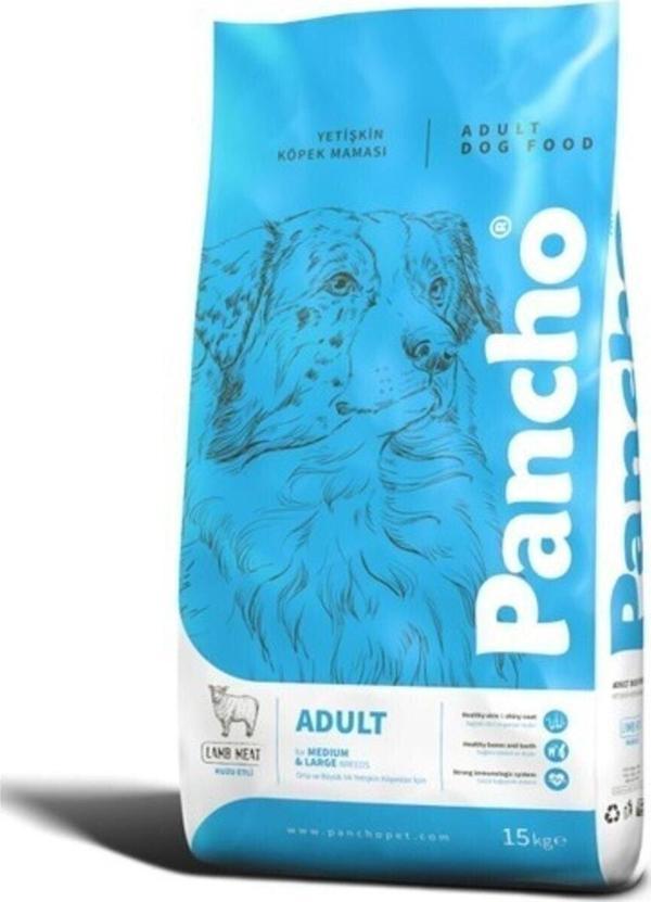 PANCHO Kuzu Etli Yetişkin Köpek Maması 15kg - Image 1