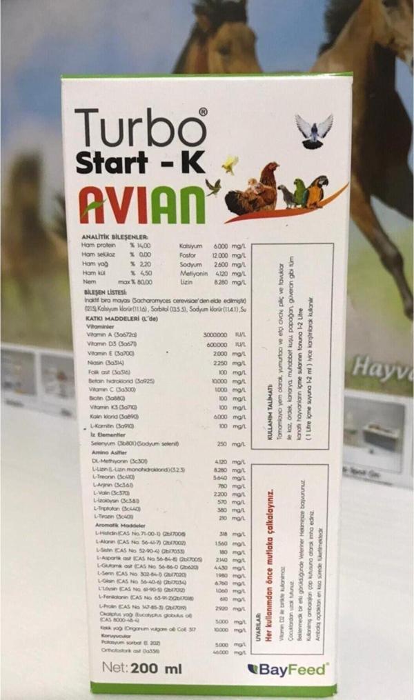 Turbo Start-k Avıan 100ml - Image 1