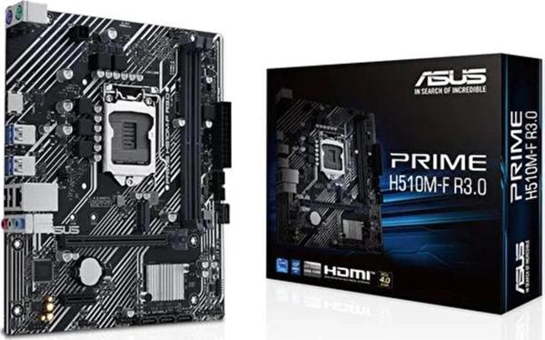 Asus Prıme H510M-F R3.0-CSM DDR4 Intel H470 Soket 1200 mATX Anakart - Image 1