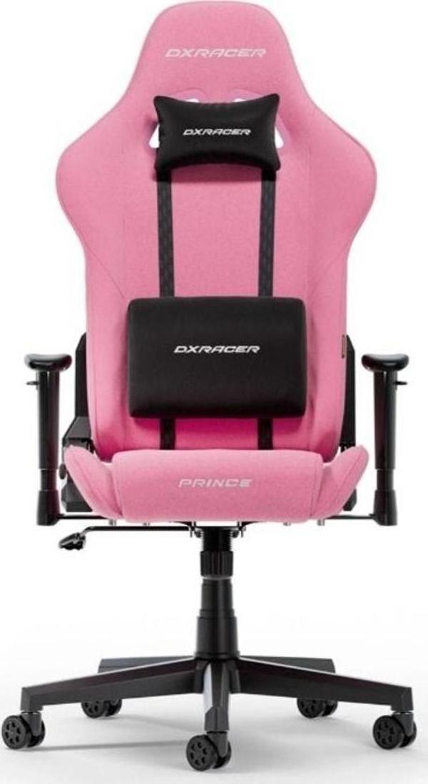 Dxracer Prince L Kumaş Serisi Su Geçirmez Oyuncu Koltuğu - Pembe - Image 1