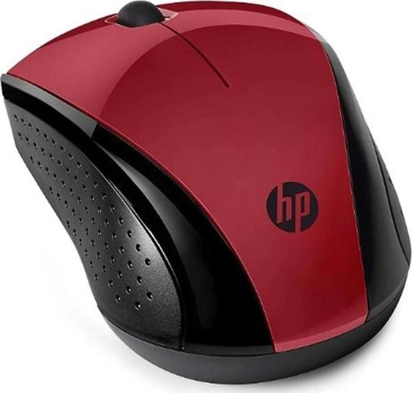 HP 220 7KX10AA Kırmızı Kablosuz Optik Mouse - Image 1