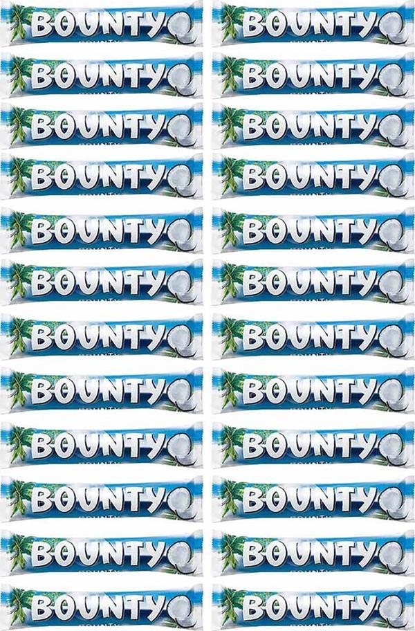 Bounty Hindistan Cevizli Çikolata 57 G x24 - Image 1