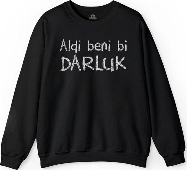 Aldi Beni Bi Darluk Darlık Karadeniz Trabzon Of Baskılı Sweatshirt - Image 1