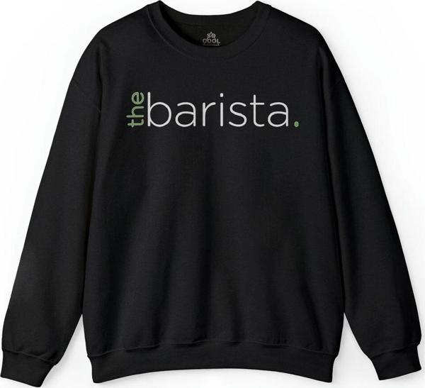The Barista Coffee Kahve Espresso Twenty Two Baskılı Sweatshirt PSW01S-1084 - Image 1
