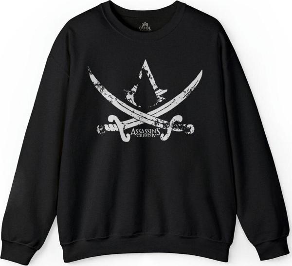 Assassins Assassin'S Creed 4 5 Iv Black Flag Baskılı Sweatshirt - Image 1