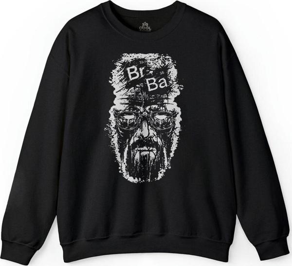 Breaking Bad Heisenberg Br Ba Brom Baryum Baskılı Sweatshirt PSW01S-1159 - Image 1