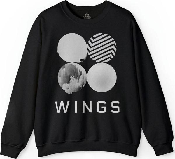 Bts Bangtan Boys Jimin Wings 95 Jhope 94 1994 Baskılı Sweatshirt - Image 1