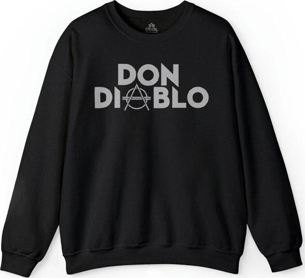 Don Diablo Obo Suıcide Squad Hexagon Baskılı Sweatshirt PSW01S-1226 - Image 1