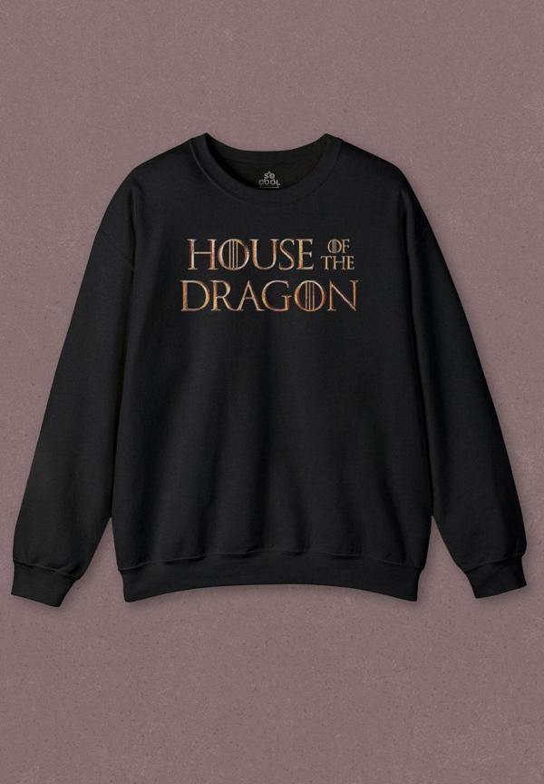Unisex Sweatshirt House Of The Dragon Logo Targaryen Baskılı Sweat - Image 1