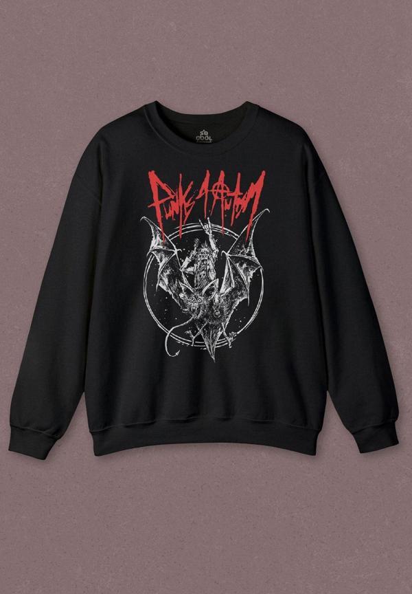Unisex Sweatshirt Punk 4 Autism Punk İs Not Dead Music Rock Müzik Baskılı Sweat - Image 1