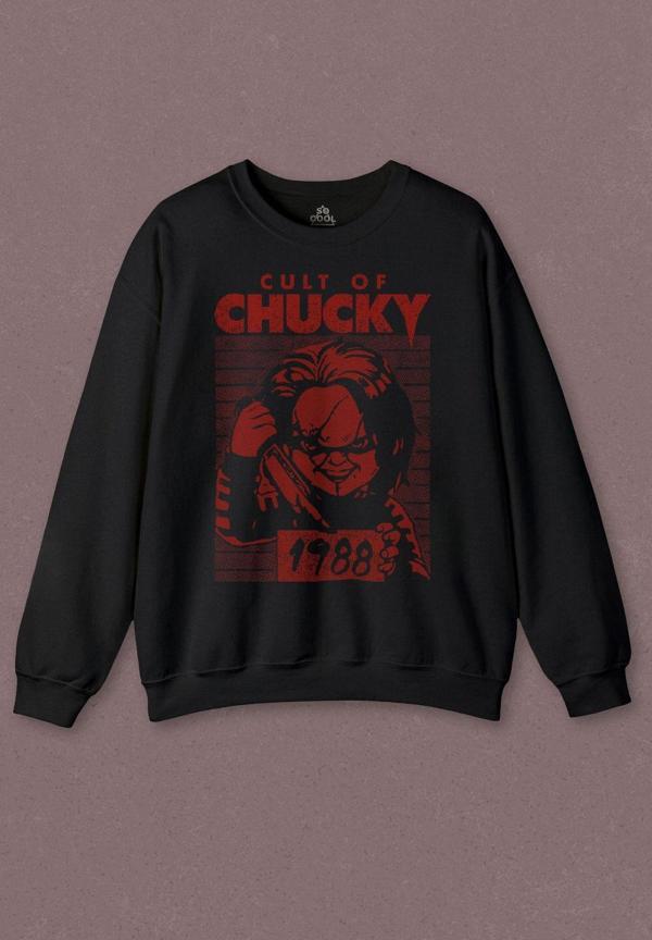 Unisex Sweatshirt Cult Of Chucky 1988 Korku Film Çaki Baskılı Sweat - Image 1