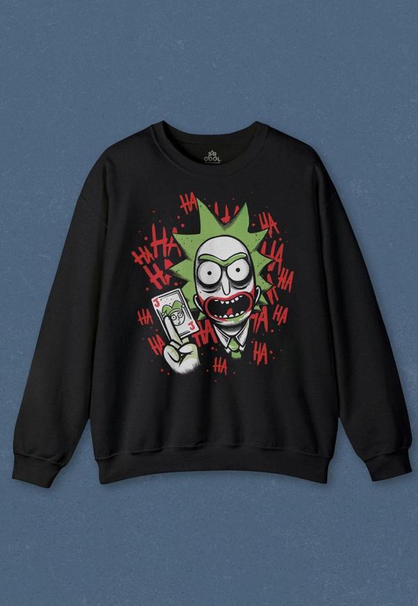 Unisex Sweatshirt Joker  Dizi Film Baskılı Sweat - Image 1