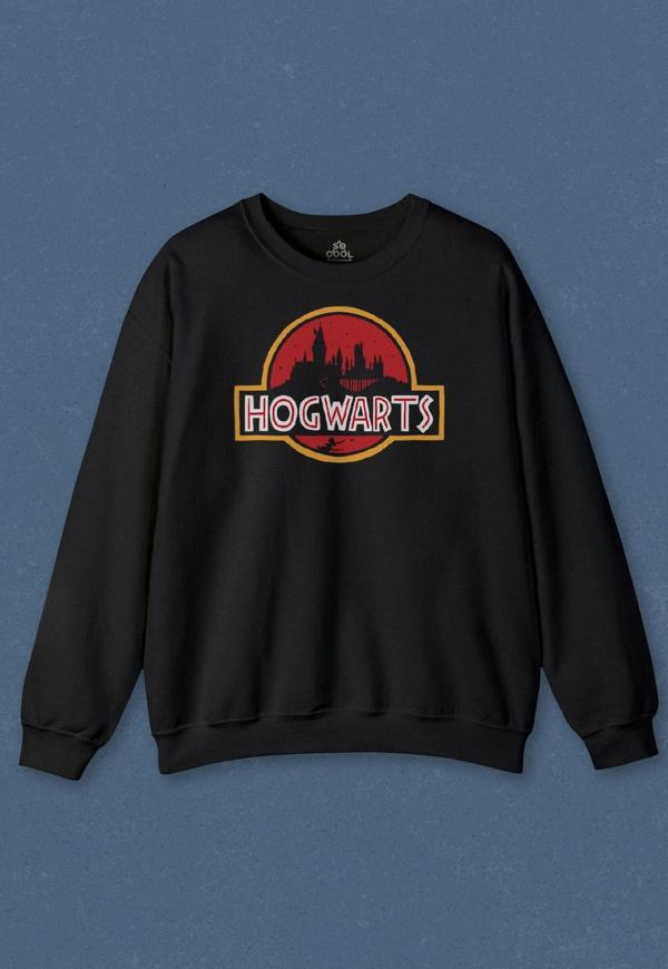 Unisex Sweatshirt Hogwarts Park Film Baskılı Sweat - Image 1