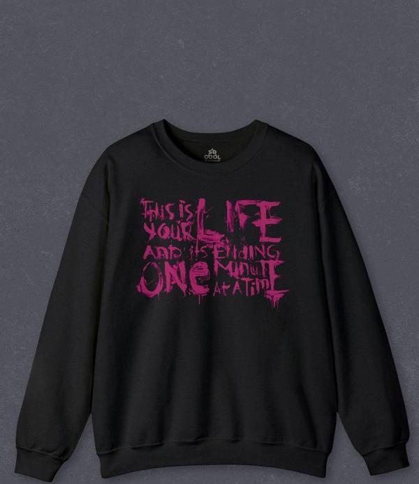 Unisex Sweatshirt Fight Club This Is Your Life Tyler Durden Dövüş Kulübü Baskılı Sweat - Image 1