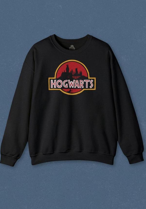 Unisex Sweatshirt Hogwarts Park Film Baskılı Sweat - Image 1