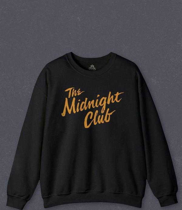 Unisex Sweatshirt The Midnight Club Logo Dizi Baskılı Sweat - Image 1