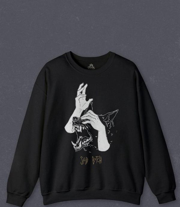 Unisex Sweatshirt Sad Bötch Dog Asi Baskılı Sweat - Image 1