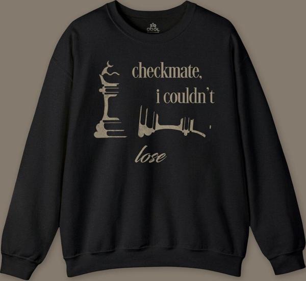 Mastermind Taylor Swift Midnights Şarkı 1989 Baskılı Siyah Baskılı Sweatshirt - Image 1