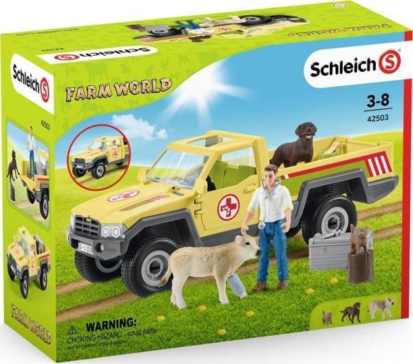 Schleich Farm World Oyun Seti Veteriner Çiftlikte CFW42503 - Image 1