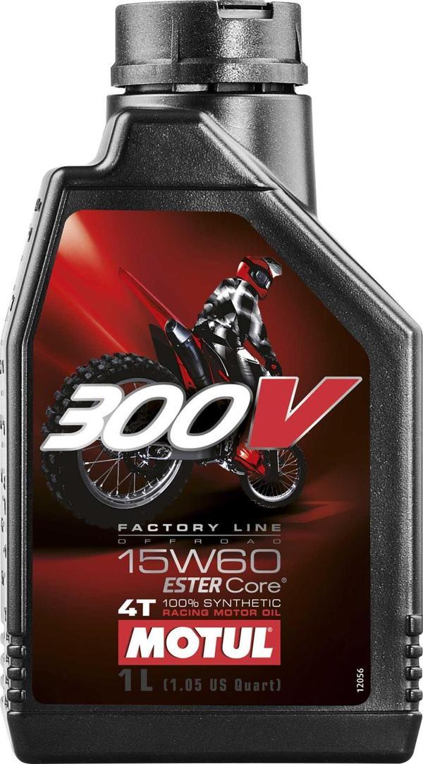MOTUL 300V FACTORY LINE OFF ROAD 15W-60 4T 1L - Image 1