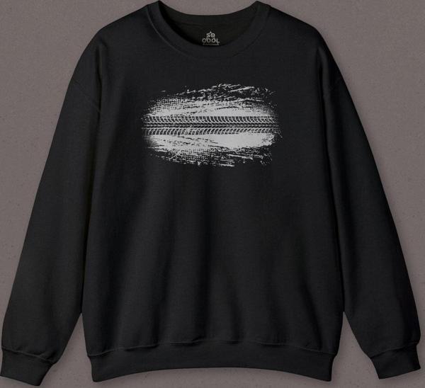 Eat Sleep Drift Repeat Race Drive Drift Siyah Baskılı Sweatshirt - Image 1