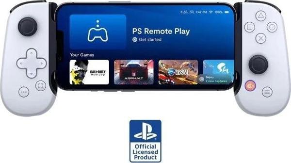 Sony Backbone One Mobile Oyun Controller For iPhone [playstation Edition] 1st Gen Lightning (White) - Image 1