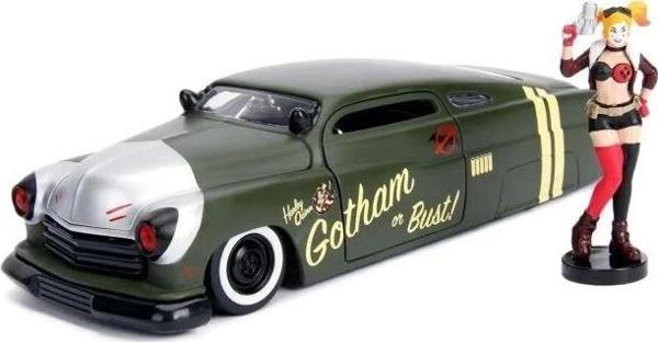 JADA Toys 1: 24 1951 Mercury W/Harley Quinn Figürü - Image 1